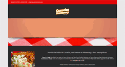 Desktop Screenshot of cazuelasmonterrey.com
