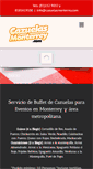 Mobile Screenshot of cazuelasmonterrey.com